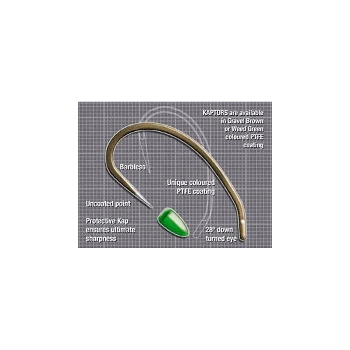 Korda Kaptor Kurv Shank B Hooks