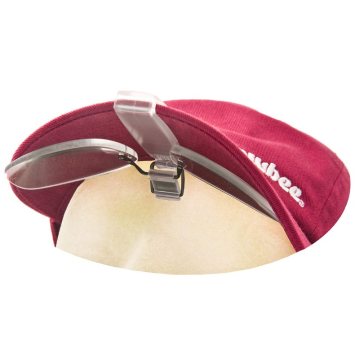 Snowbee Cap Peak Clip-On 2.5+ Magnifiers
