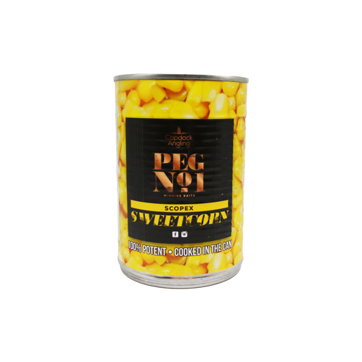 Copdock Angling Scopex Sweetcorn Tin 400g