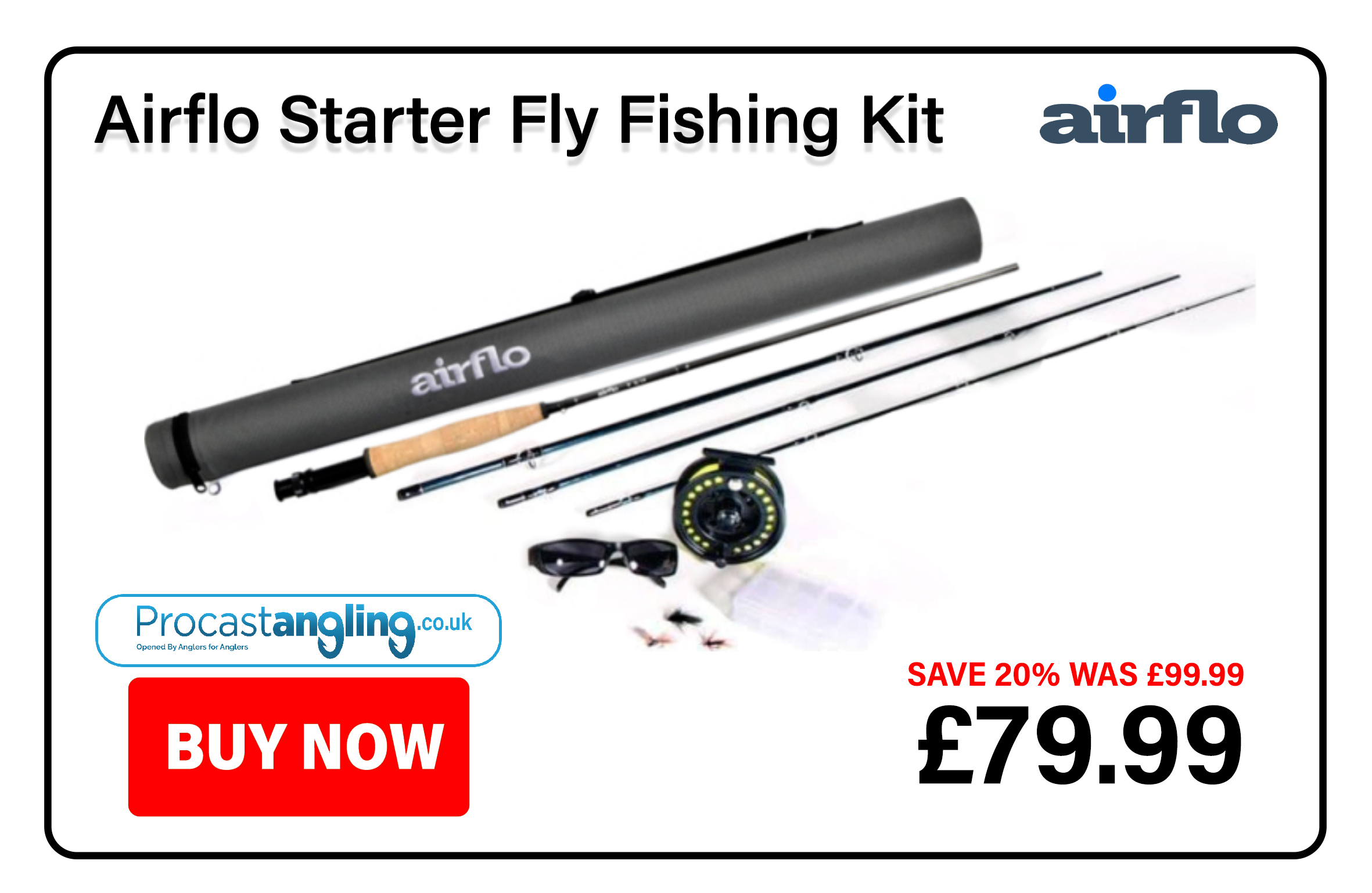 Airflo Starter Fly Fishing Kit