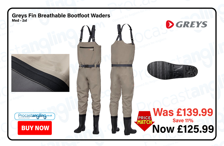 Greys Fin Breathable Bootfoot Waders